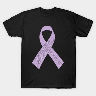 Hypokalemic Periodic Paralysis Awareness Ribbon T-Shirt